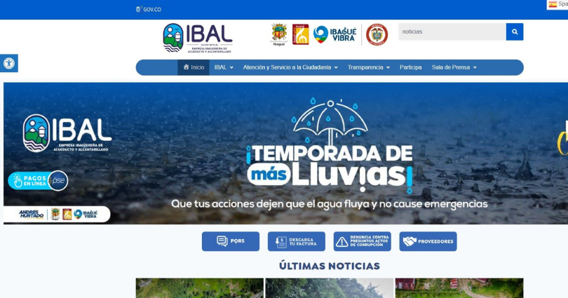IBAL actualizó su página web, cumpliendo con los estándares de calidad de MinTic El Irreverente Noticias de Ibague y Tolima, Colombia