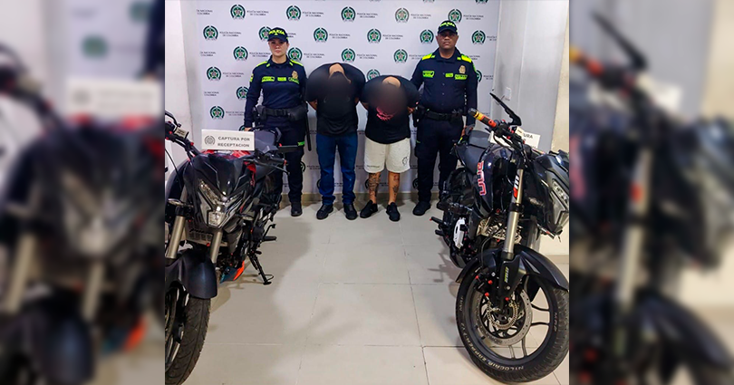 Capturan a dos hombres con motocicletas robadas en el norte de Ibagué El Irreverente Noticias de Ibague y Tolima, Colombia