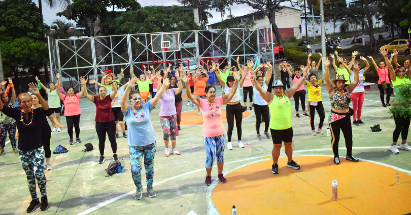 A bailar! Imdri inició el programa de Actividad Física Musicalizada